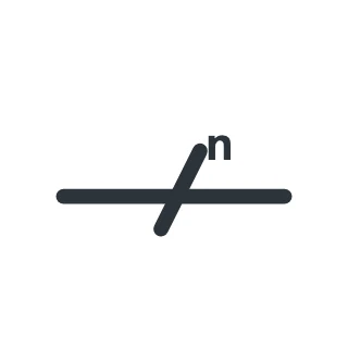 Symbool leiding met n geleiders