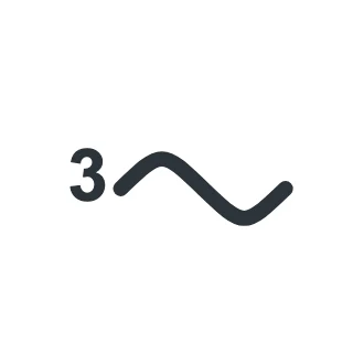 Symbool driefasige wisselstroom