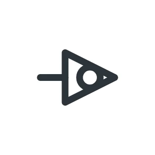 Symbool coax, officiële notatie