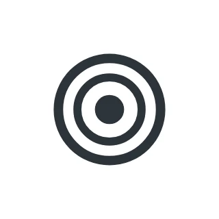 Symbool drukknop met controlelampje